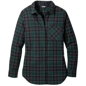 Pockets! Outdoor Research Kulshan Flannel Tunic Women’s XL – Multiple Pockets